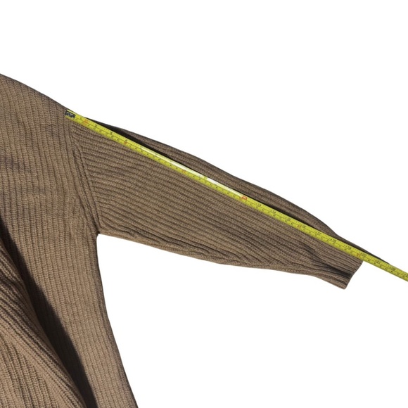 Wilfred Tan Brown Merino Wool Sweater High Neck  Dress Tunic – Size S - Picture 12 of 13